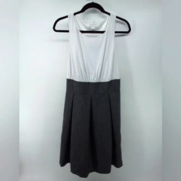Jessica Simpson Colorblock White Grey Gray Career Formal Wedding Guest Dress 14 Jessica Simpson Colorblock White Grey Gray Career Formal Wedding Guest Dress 14